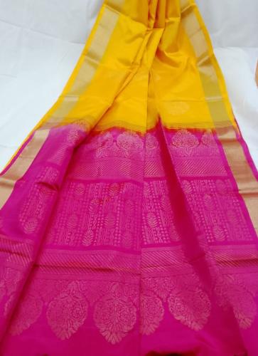 SOFT SILK SAREE WITH BLOUSE